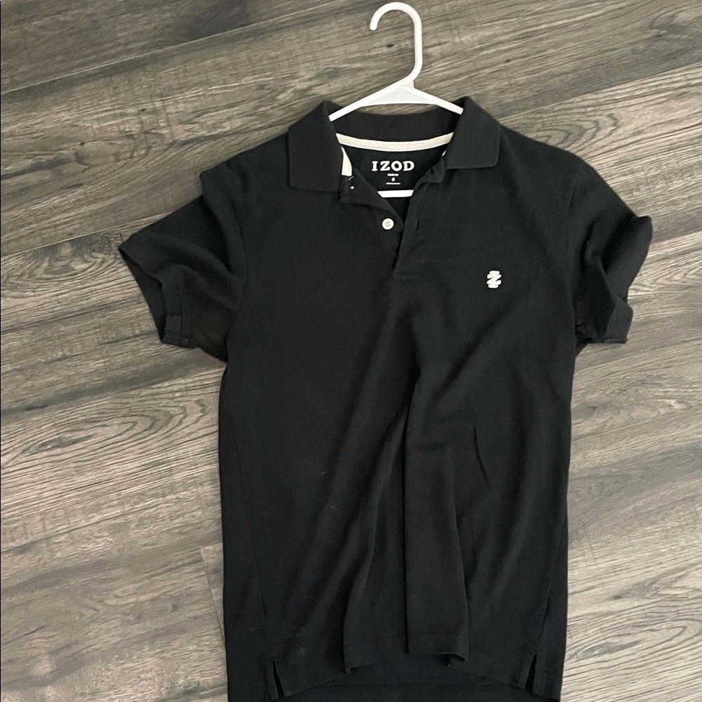 IZOD Kids Polo Shirt in Classic Black